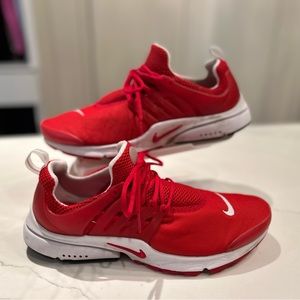 Nike Presto White/Red. Men’s size 10
